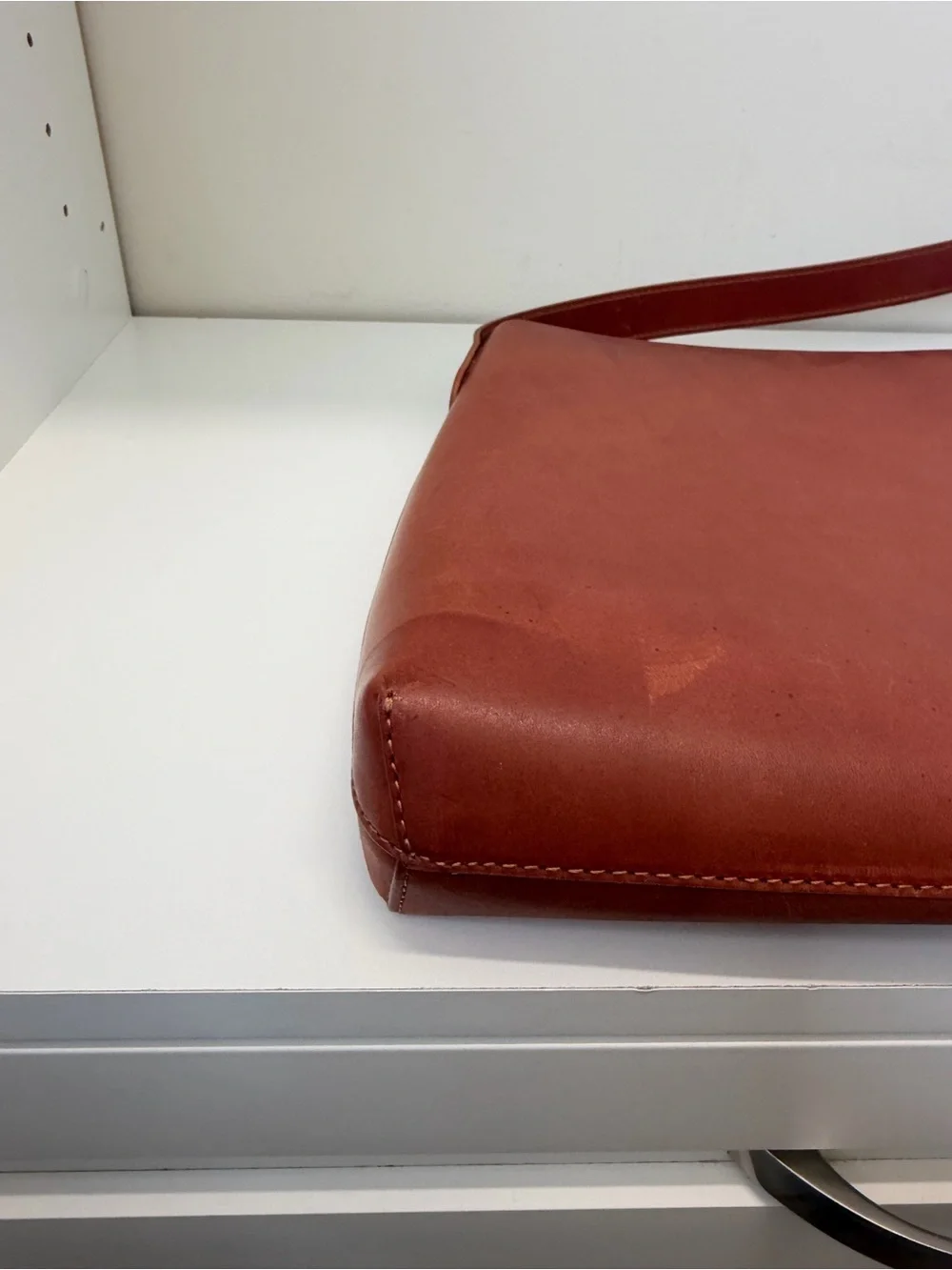 MANSUR GAVRIEL Small Hobo Bag In Brandy/avion Italian Leather quiet luxury